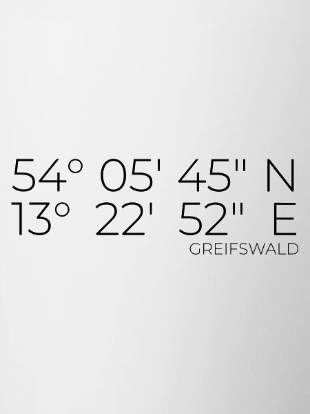 coordinates Greifswald