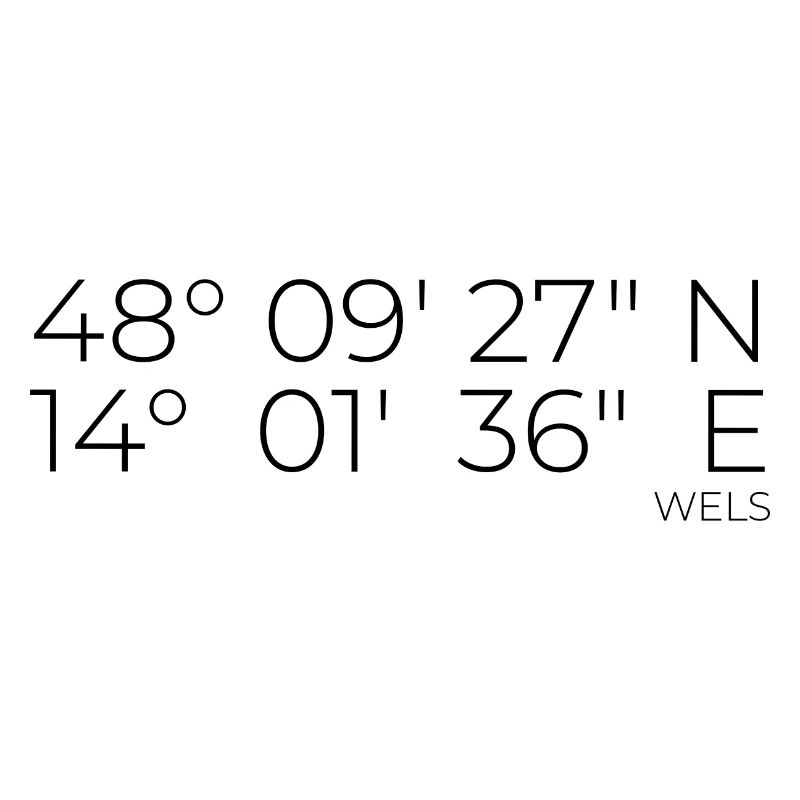 Coordinates Wels, Austria