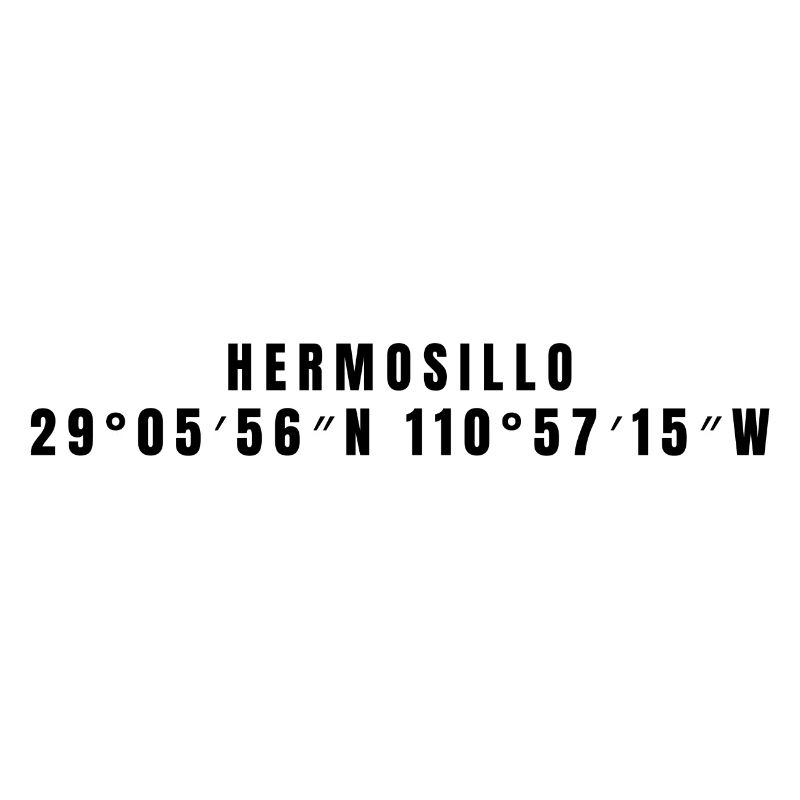 Coordonnées Hermosillo, Mexique