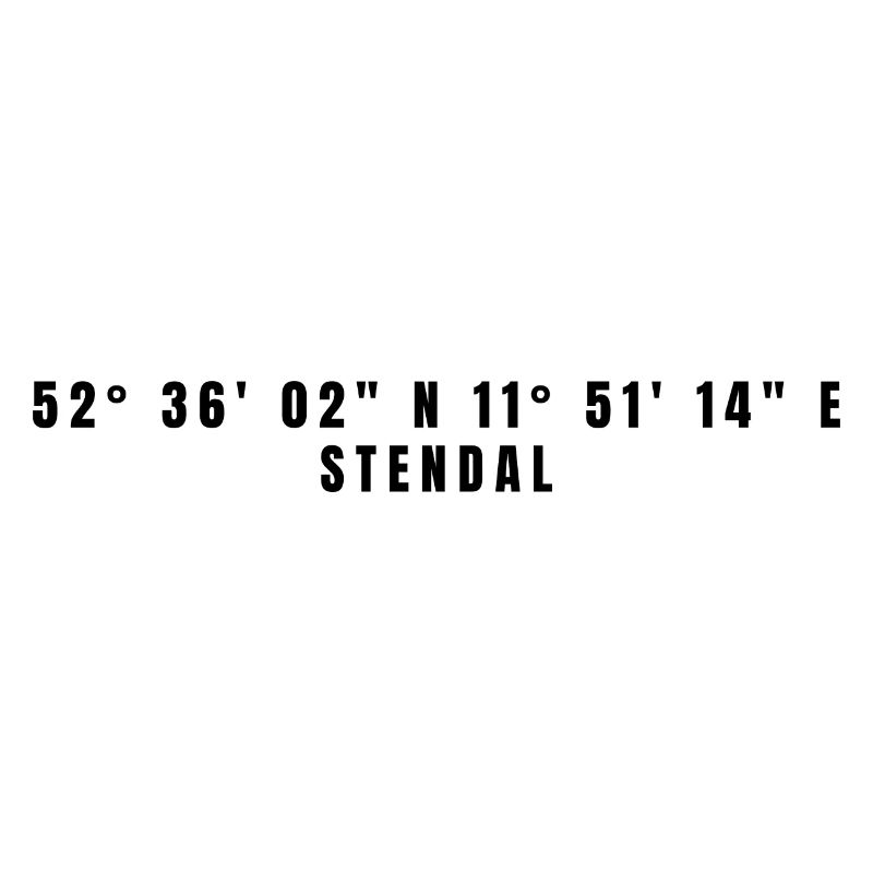 Stendal Saxony-Anhalt Coordinates