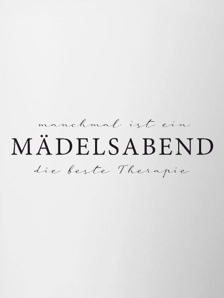 Maedelsabend Therapie