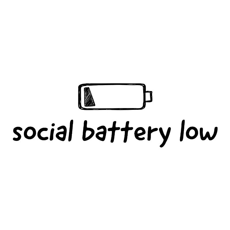social battery low