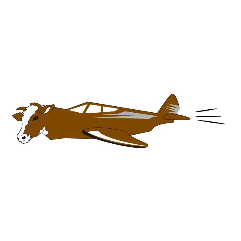 cow Air | fliegende Kuh