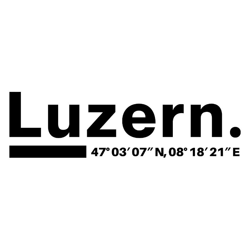 Lucerne coordinates Switzerland Lucerne