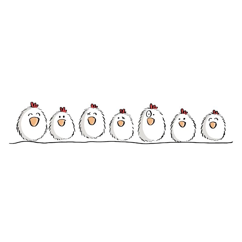Chickens on the chicken