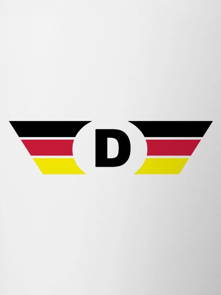 Germany flag / symbol top