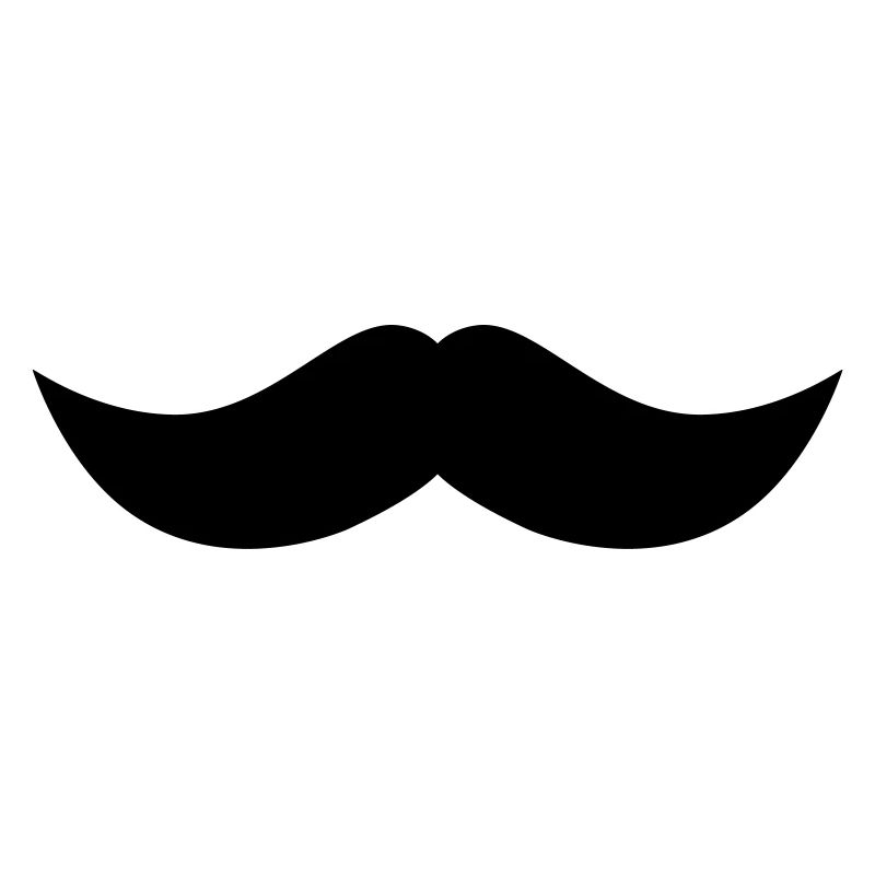 Moustache 1 dans la couleur de votre choix