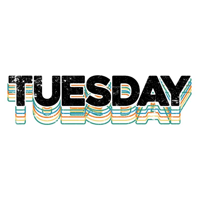 Tuesday Rainbow Stripes