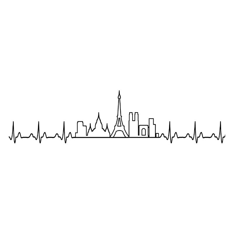 Paris – Herzschlag Skyline Design