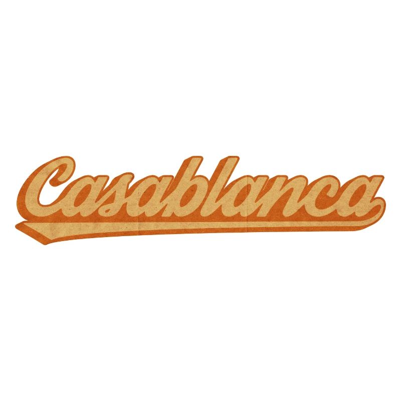 CasaBlanca Retro Script