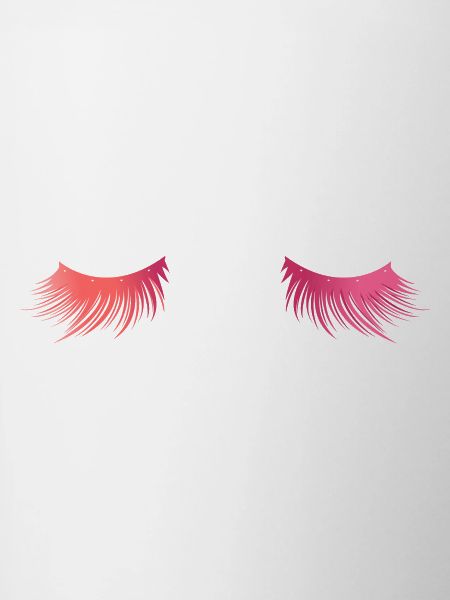 Long beautiful eyelashes - gift