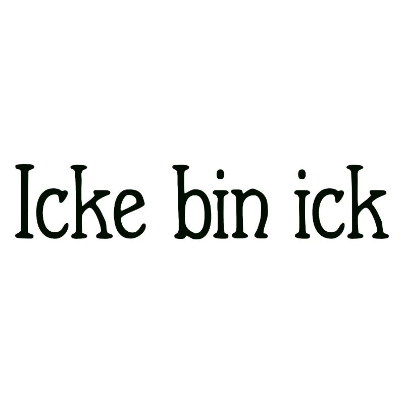 Icke bin ick Berlin