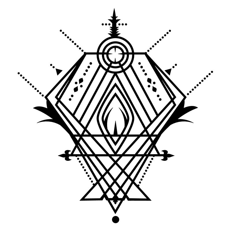 A mystical symbol