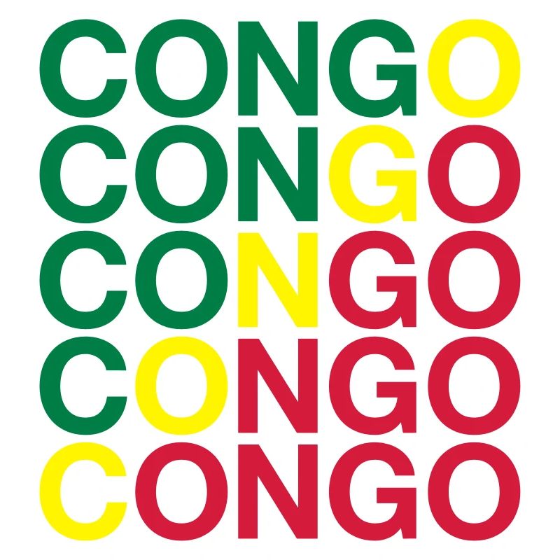 CONGO Flagge Kongo