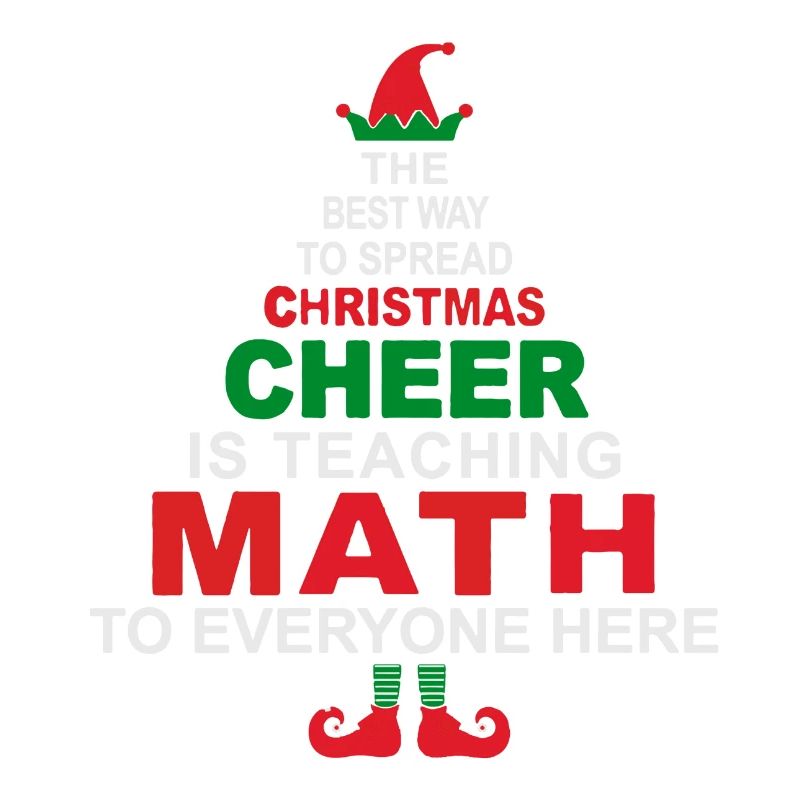 Math Teacher Christmas Shirt