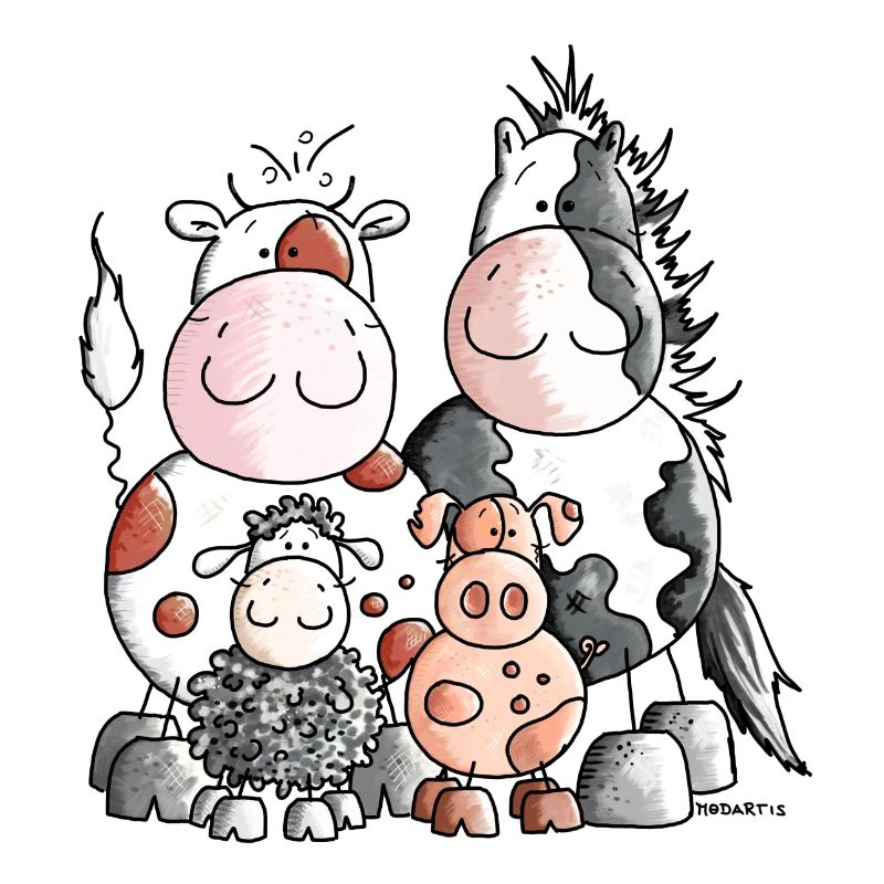 Funny Farm Animals