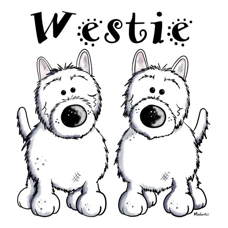 Cute West Highland Terrier