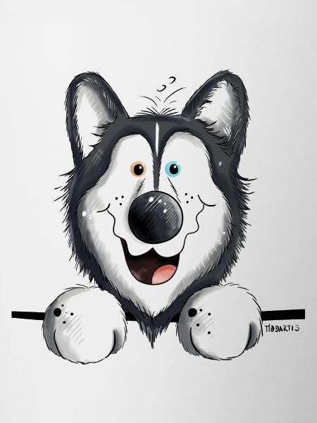 Happy Husky