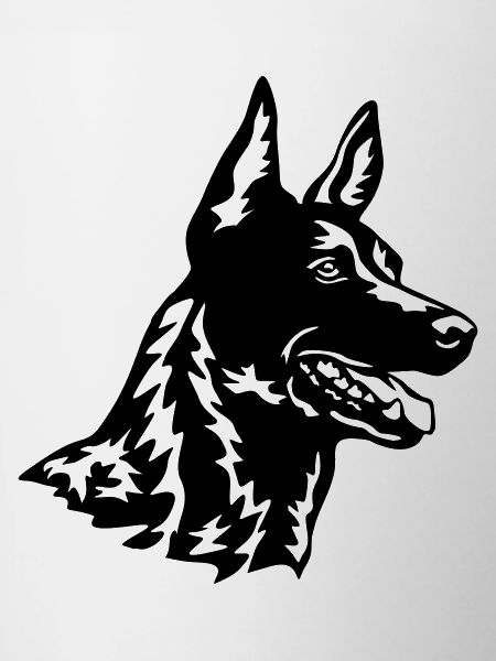 Hollandse Herder head