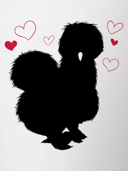 Silk hen