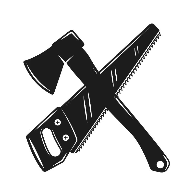Säge Axt