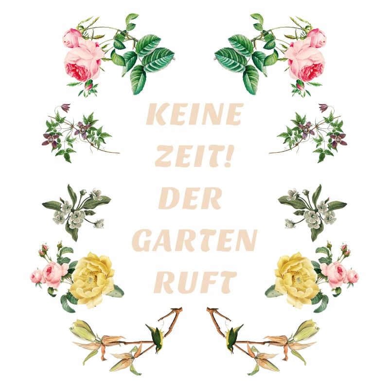 Pas de temps que le jardin appelle