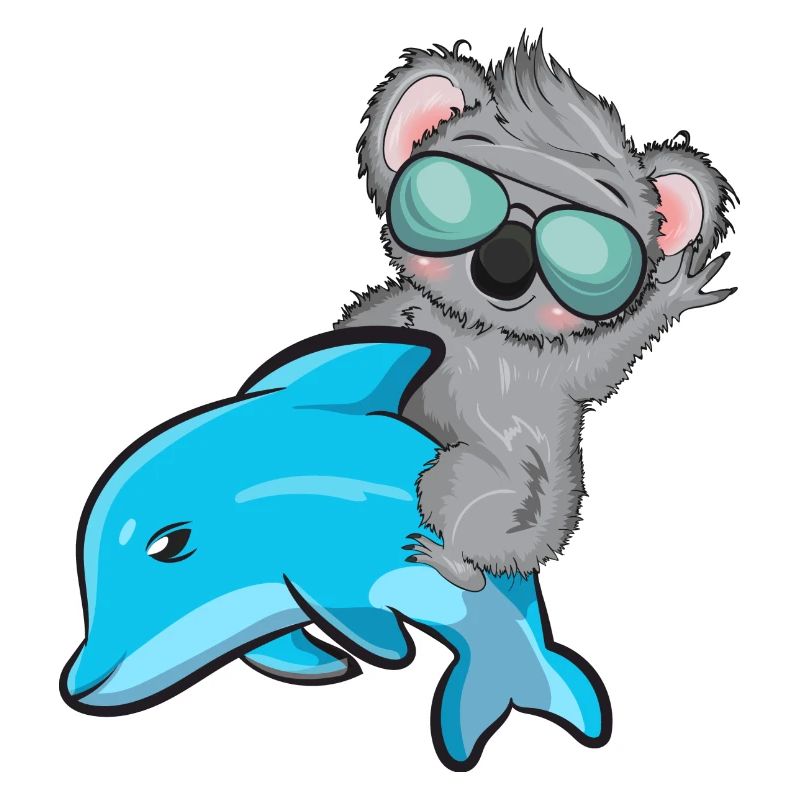 Koala et Delfin