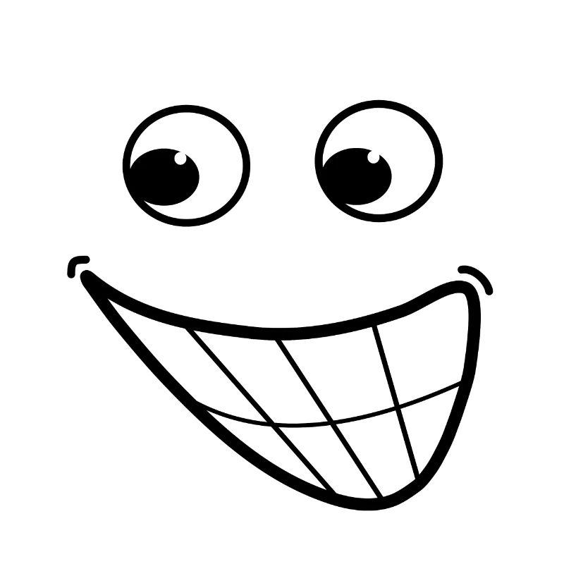 Sourire cartoon