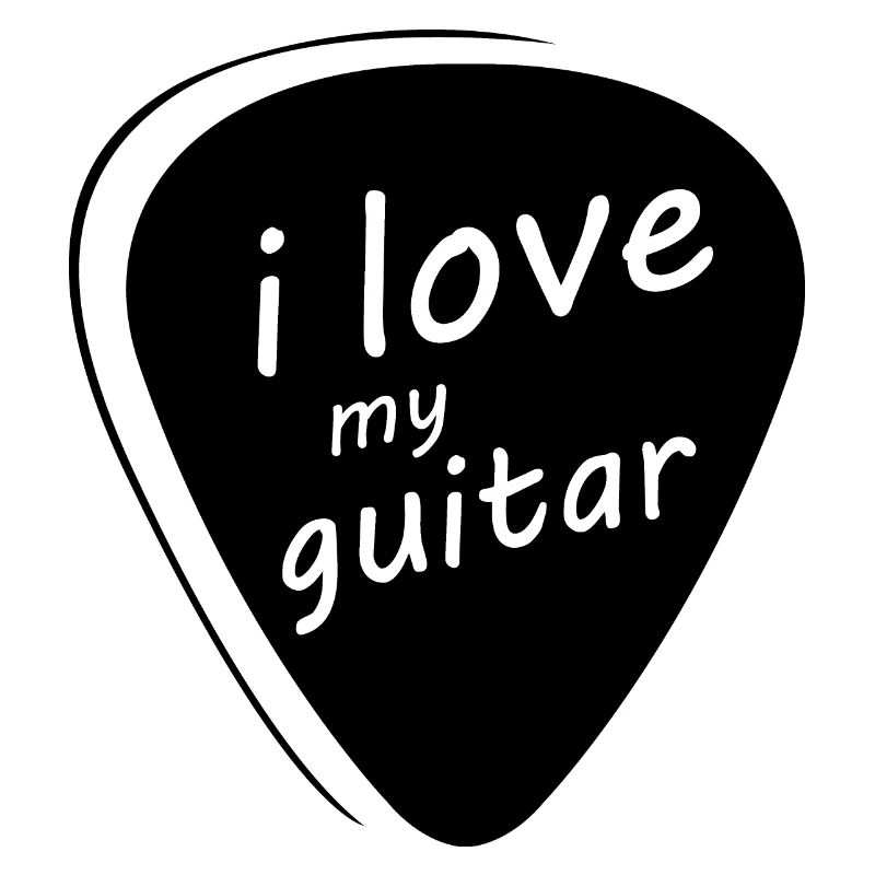 I Love Guitar Guitar Picks Picking Symbol Icon