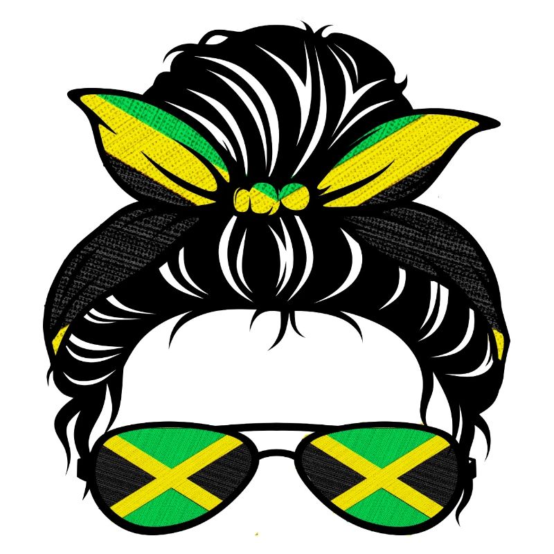 Jamaika Flaggen-Sonnenbrille