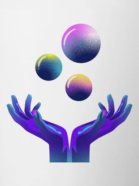 graphic, universe, planet