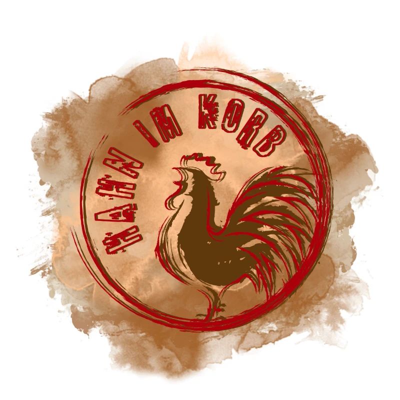 Coq dans le panier