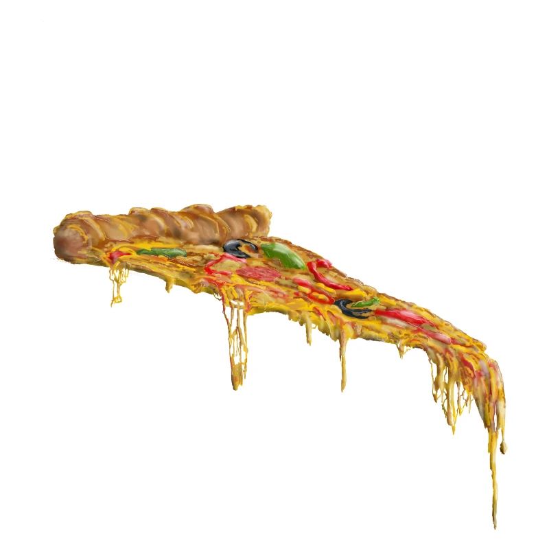 Cheese Ember Pizza Slice