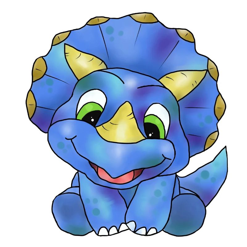 freundlicher Dino