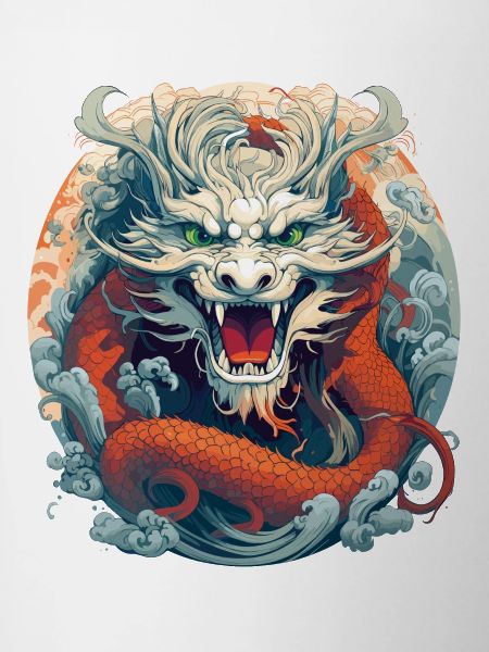 Design of a Chinese dragon