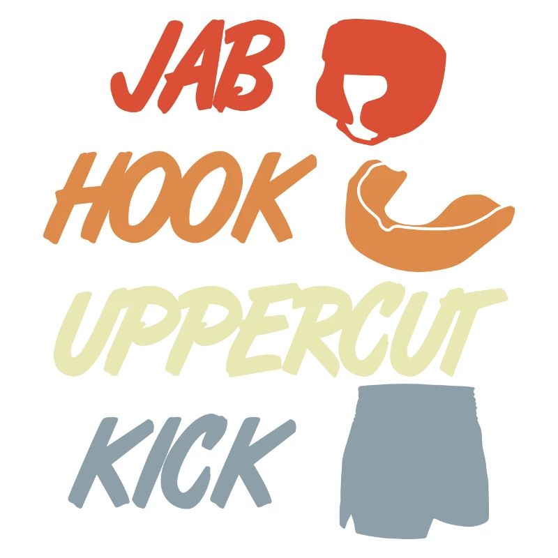 Jab Hook Uppercut Kick