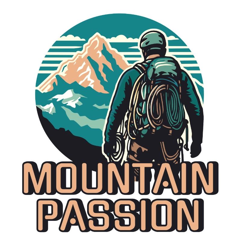 Grimpeur passionné de montagne
