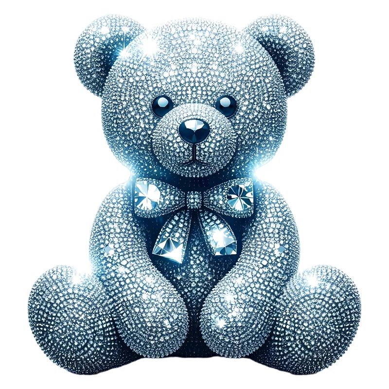 Diamant Ours en cristal Diamants