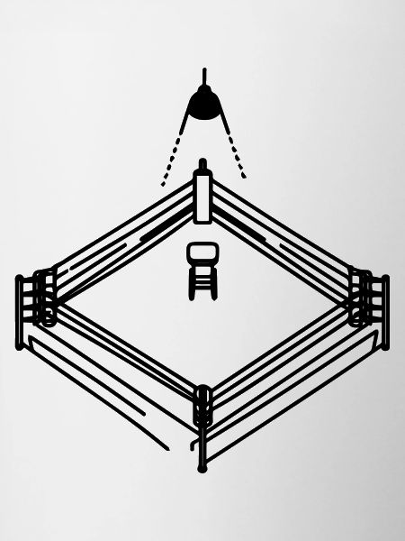 Boxing Ring Graphic