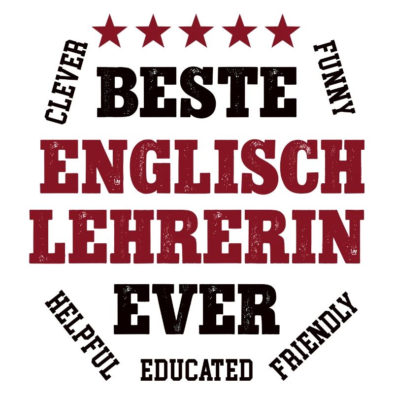 Beste Englisch Lehrerin Teacher Englischlehrerin