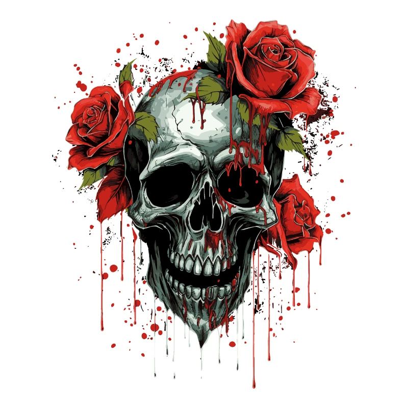 Crâne de fleur