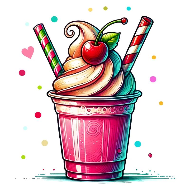 Séduisant Cherry Dreams : Milkshake à la cerise