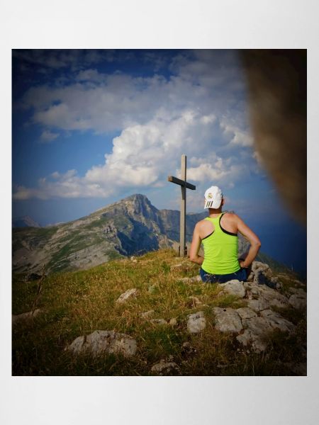 At the top!