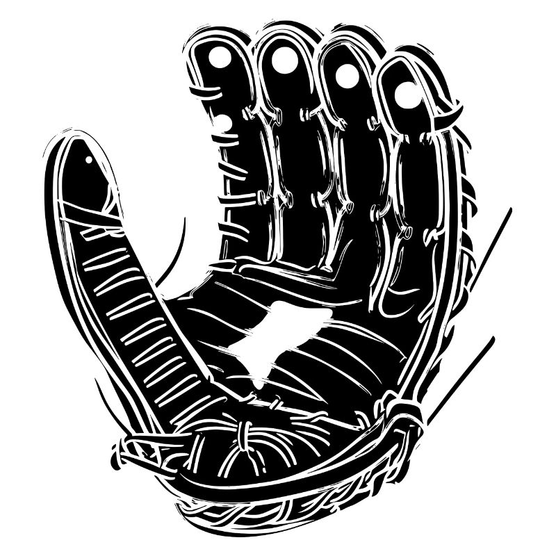 Baseball Glove Sketch