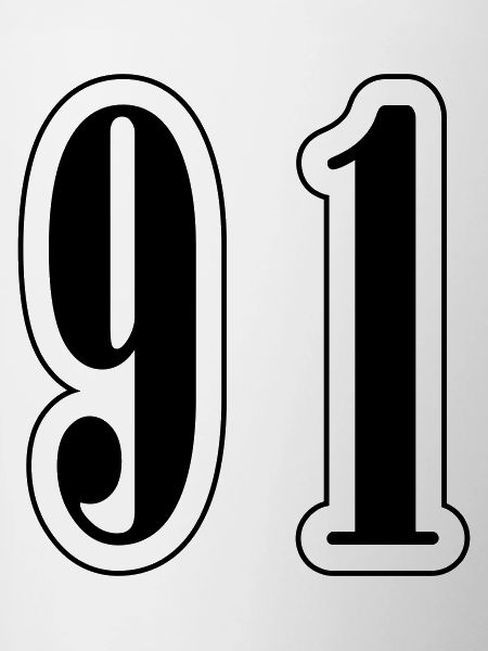 91 Number Symbol