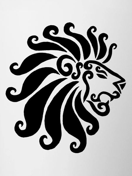 Schwarzer Löwe