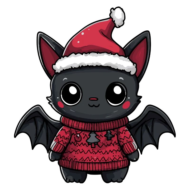 Fledermaus Weihnachten