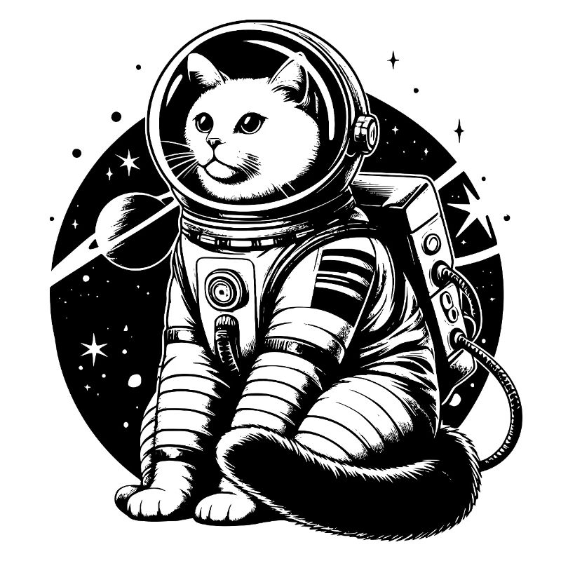 Astronaut Cat