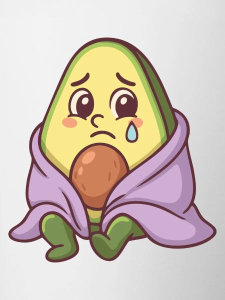Avocat triste