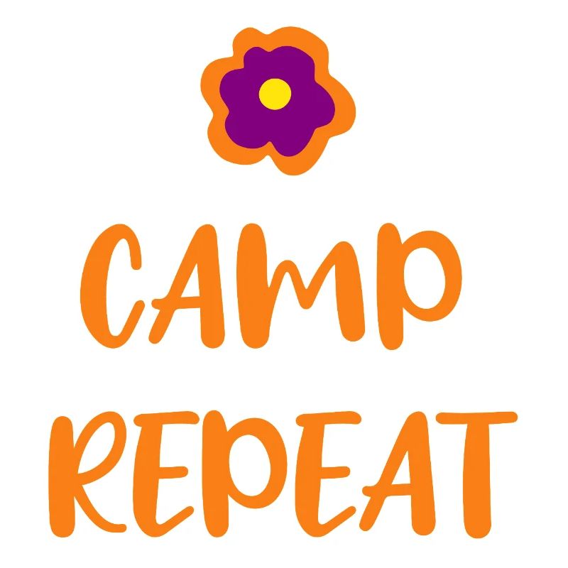 Camp Répéter Fleur d’oranger Hobby Camping Fan Été